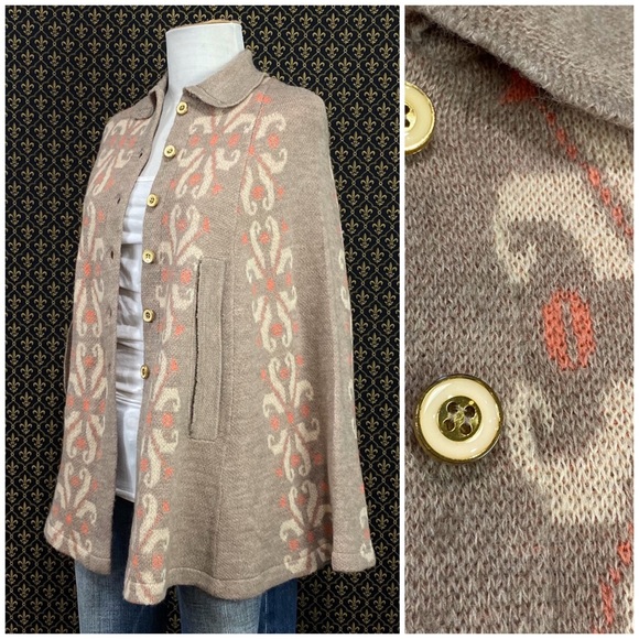 Anthro “Flowering Pompona Cape” by Madchen - Picture 12 of 16